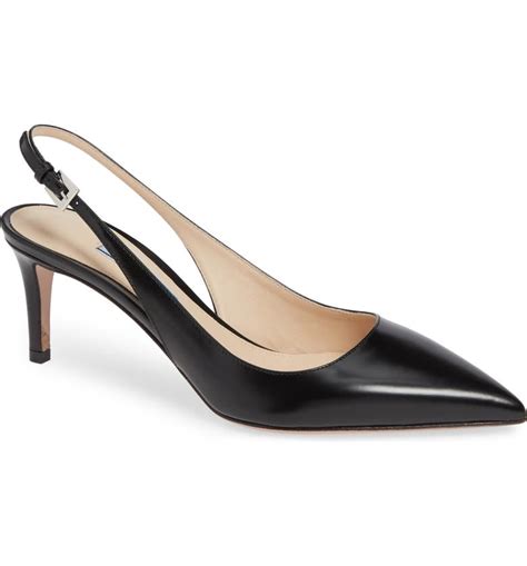 prada crystal slingback|Prada slingback shoes nordstrom.